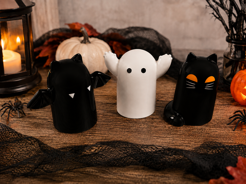 IKEA KUSTFYR Halloween Figurines – Set of 3 Decorative Figures