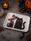 IKEA KUSTFYR Cat Halloween Tray 20×28 cm