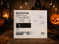 IKEA KUSTFYR Ghost LED Light Chain – 32 Lights Halloween Garland