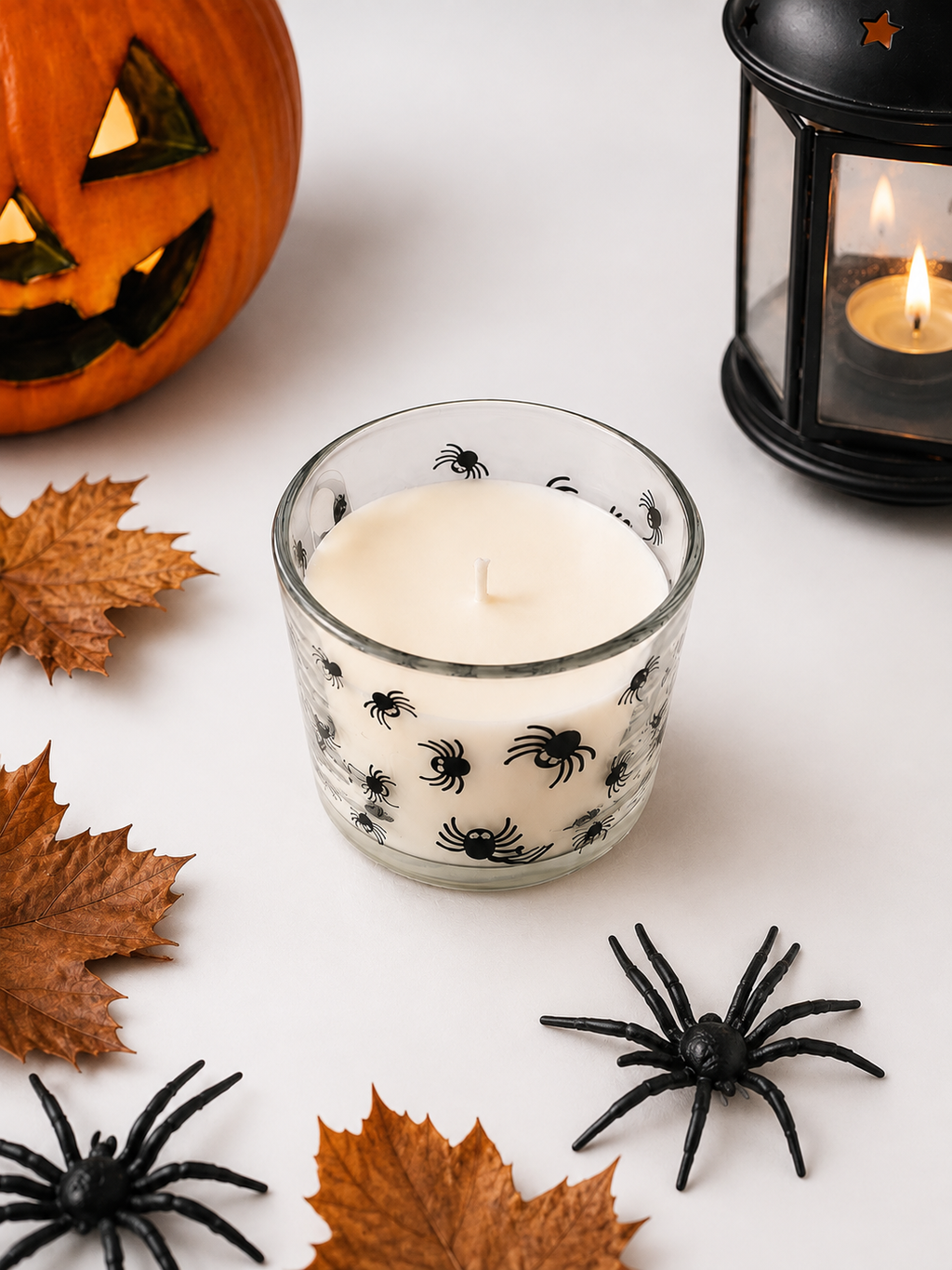 IKEA KUSTFYR Spider Scented Candle – Halloween 20 hr